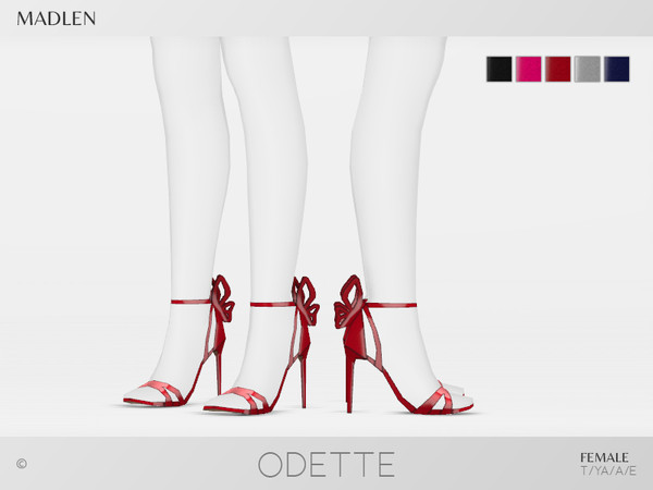  The Sims Resource: Madlen Odette Shoes by MJ95