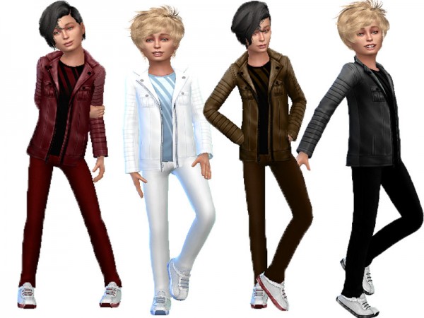  The Sims Resource: Jeans male child by TrudieOpp
