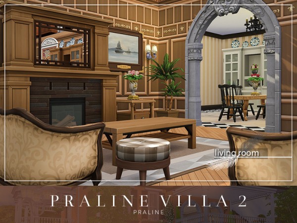  The Sims Resource: Villa 2 by Pralinesims