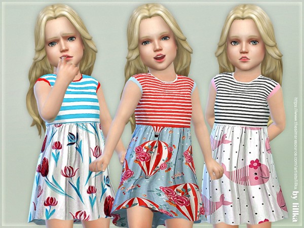  The Sims Resource: Dresses Collection P94 by lillka