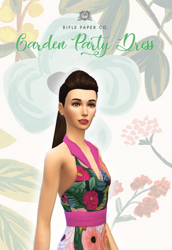  Simplistic: Garden Party Dress