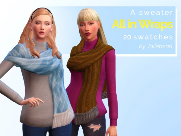  Joliebean: All in Wraps sweater