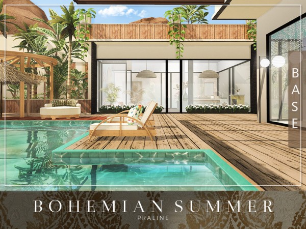  The Sims Resource: Bohemian Summer by Pralinesims
