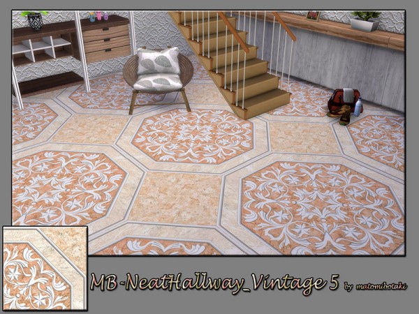  The Sims Resource: Neat Hallway Vintage 5 by matomibotaki