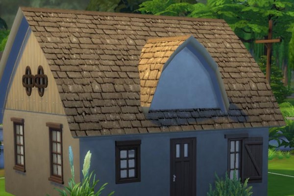  Blackys Sims 4 Zoo: Roof  Wood Shabby 1 by mammut