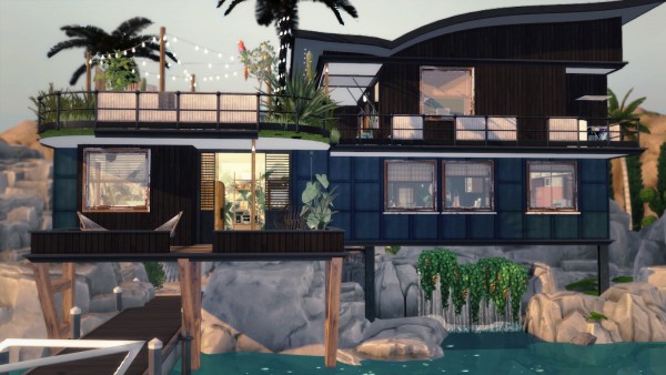  Ideassims4 art: 35 Blue Lagoon House