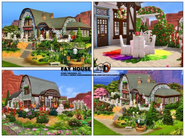  The Sims Resource: Fay house by Danuta720