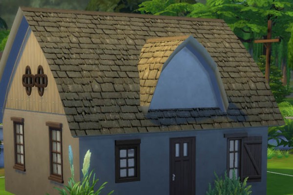  Blackys Sims 4 Zoo: Roof  Wood Shabby 1 by mammut