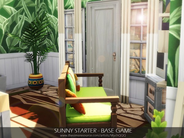  The Sims Resource: Sunny StarterHouse by MychQQQ