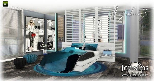  Jom Sims Creations: Arzulmaty bedroom