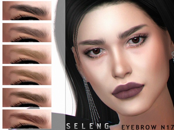  The Sims Resource: Eyebrow N17 by Seleng