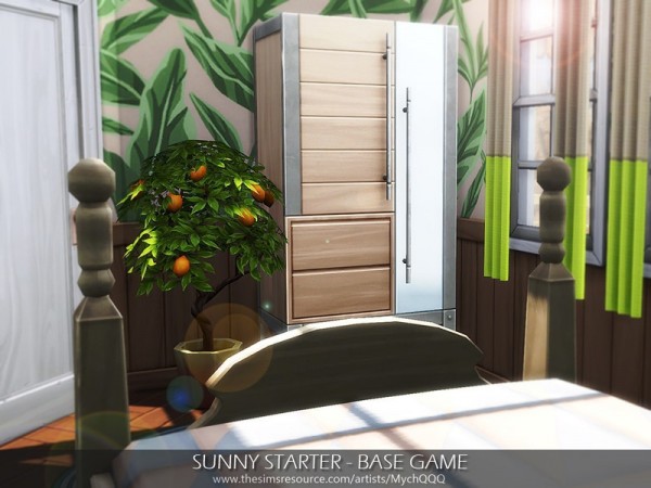  The Sims Resource: Sunny StarterHouse by MychQQQ