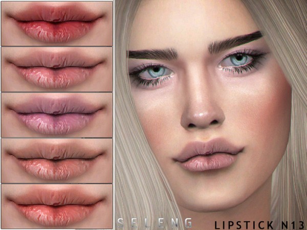  The Sims Resource: Lipstick N13 by Seleng