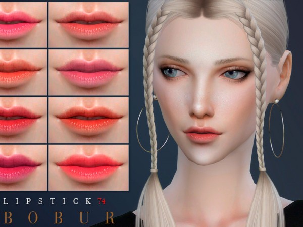  The Sims Resource: Lipstick 74 by Bobur3