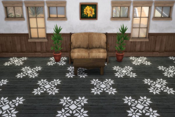  Blackys Sims 4 Zoo: Basic Floor Decorated 1 by sylvia60