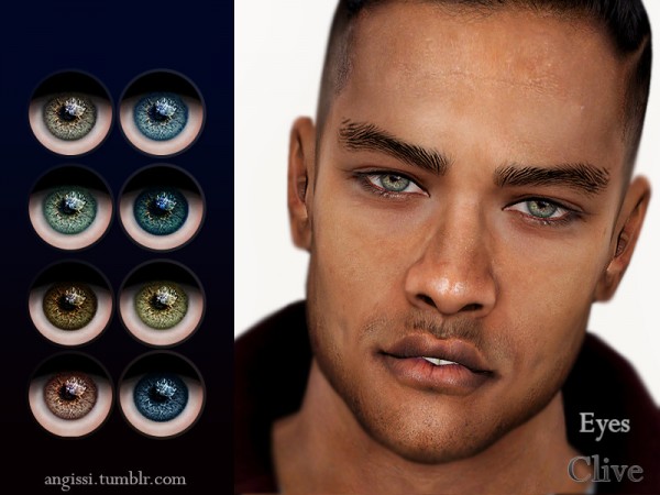  The Sims Resource: Eyes Clive by ANGISSI