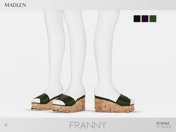  The Sims Resource: Madlen Franny Shoes by MJ95