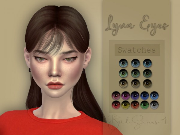  The Sims Resource: BritSims   Lyna Eyes by Dibellaa