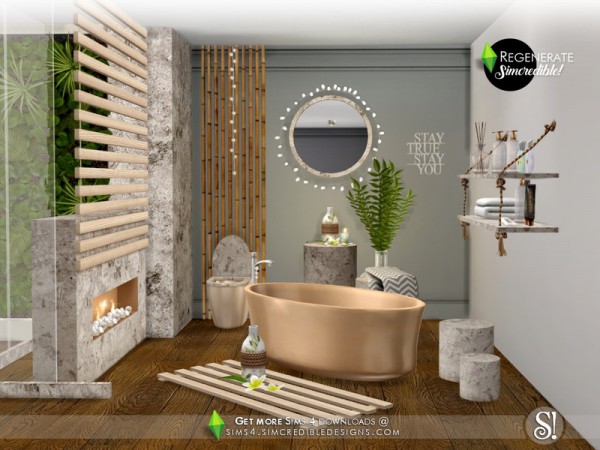  The Sims Resource: Regenerate Btahroom Tile by SIMcredible!