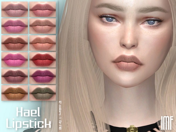  The Sims Resource: Xael Lipstick N.178 by IzzieMcFire