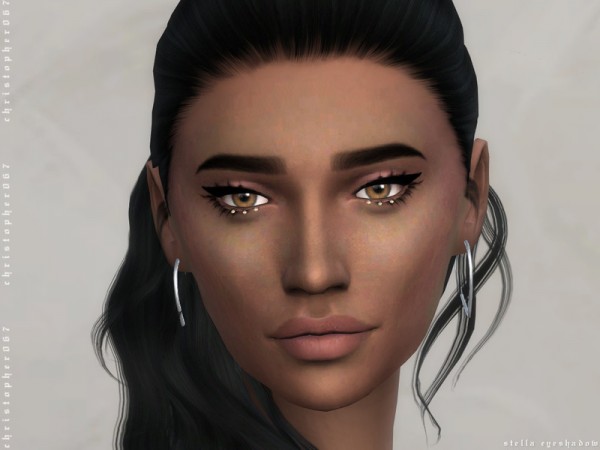  The Sims Resource: Stella Eyeshadow by Christopher067