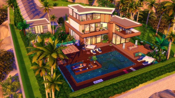  Studio Sims Creation: Sunshine House