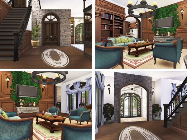  The Sims Resource: Elouise House by Rirann