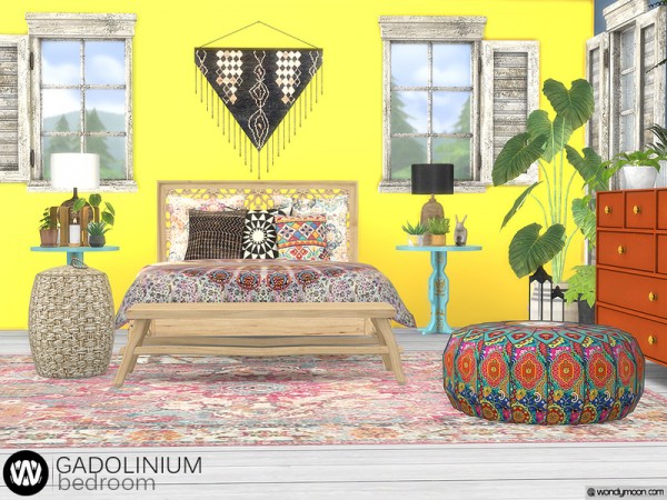  The Sims Resource: Gadolinium Bedroom by wondymoon