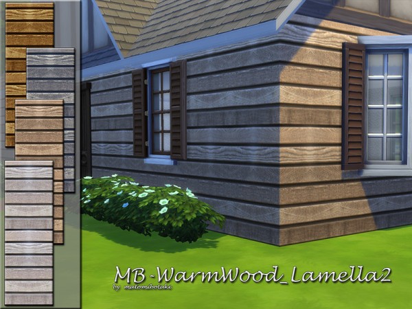  The Sims Resource: Warm Wood Lamella 2 by matomibotaki