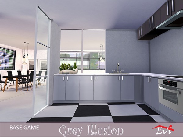  The Sims Resource: Grey illusion by evi