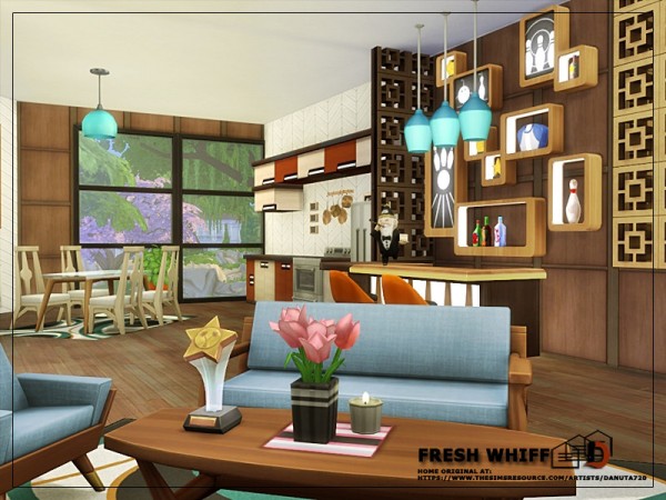  The Sims Resource: Fresh whiff house by Danuta720