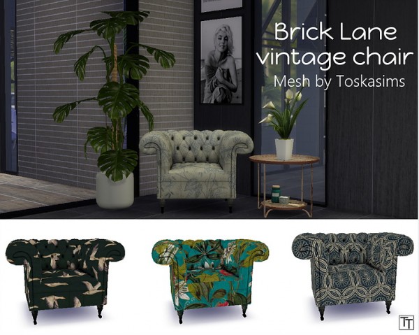  Blooming Rosy: Brick Lane Vintage Chair