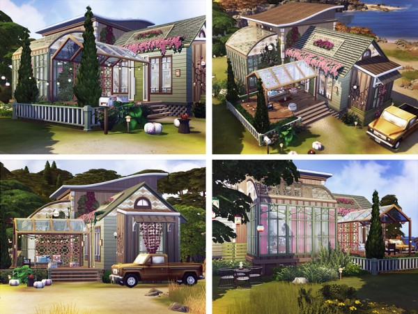  The Sims Resource: Gino Boho Cottage by Rirann