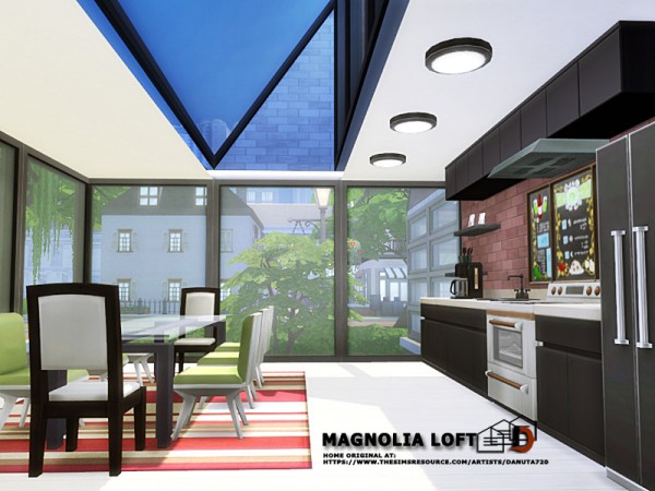  The Sims Resource: Magnolia Loft by Danuta720