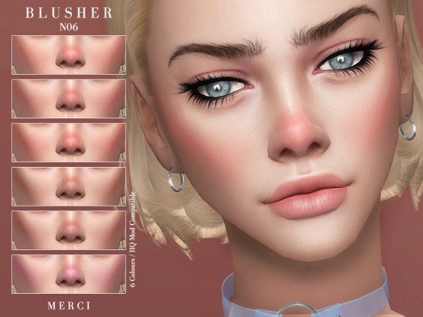  The Sims Resource: Blusher N06 by Merci