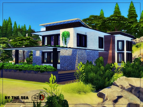  The Sims Resource: By the sea House by Danuta720