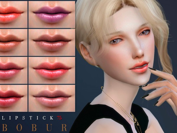  The Sims Resource: Lipstick 75 by Bobur 3