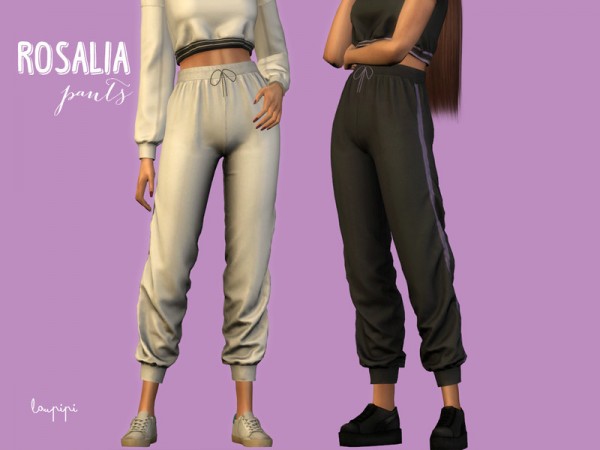  The Sims Resource: Rosalia Pants by laupipi
