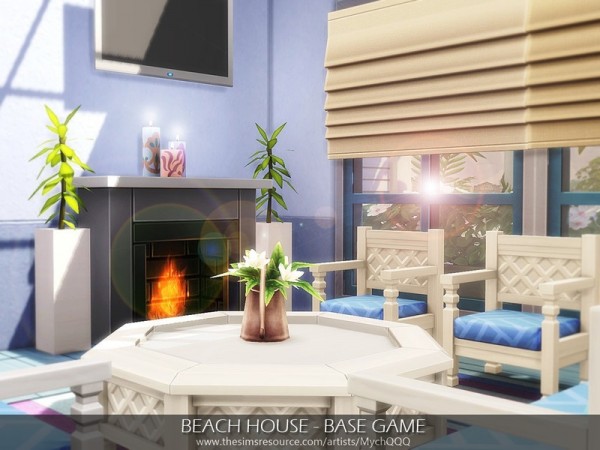  The Sims Resource: Beach House by MychQQQ
