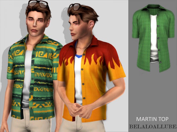  The Sims Resource: Martin top by belal1997