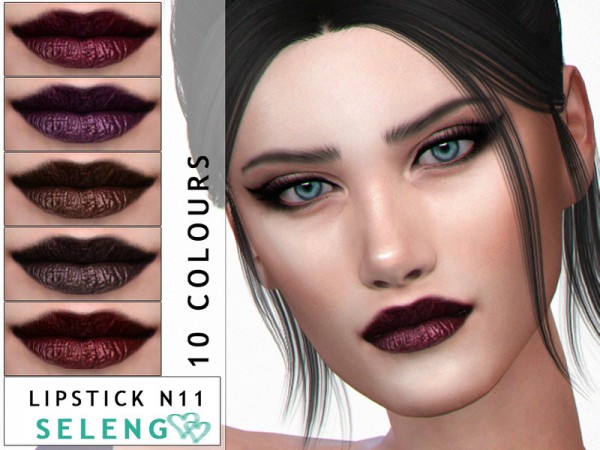  The Sims Resource: Lipstick N11 by Seleng