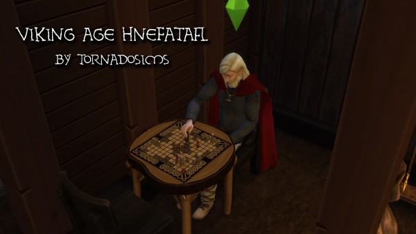  Mod The Sims: Viking Age Hnefatafl by tornadosims
