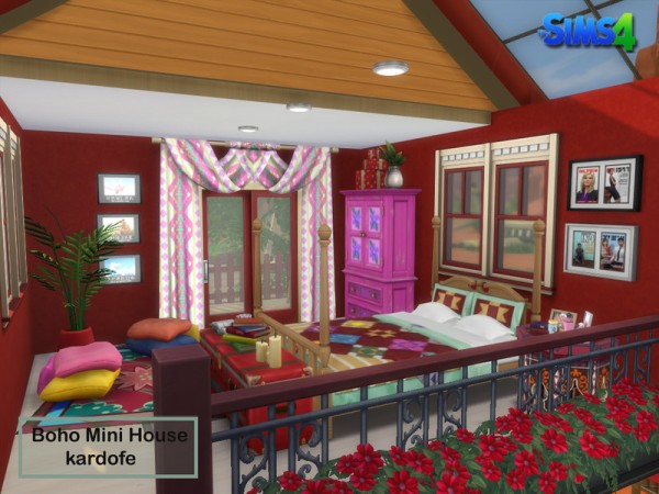  The Sims Resource: Boho Mini House by kardofe