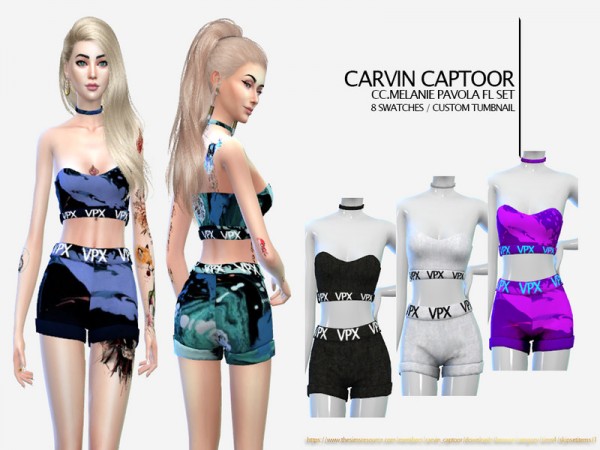  The Sims Resource: Melanie pavola Fl SET by carvin captoor