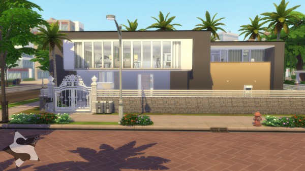 Mod The Sims: Singleman’s Palace (No CC) by BrazilianLook