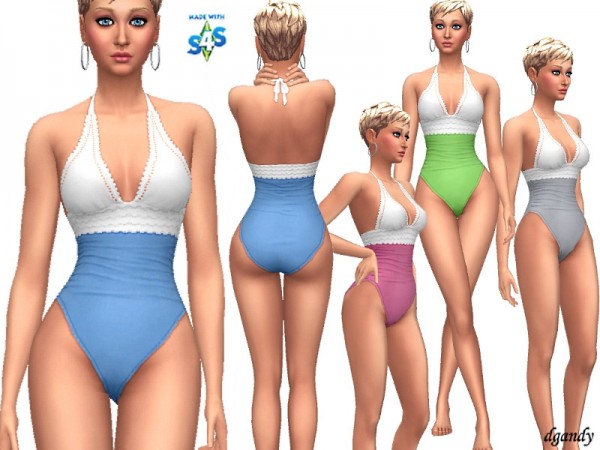  The Sims Resource: Swimsuit by dgandy