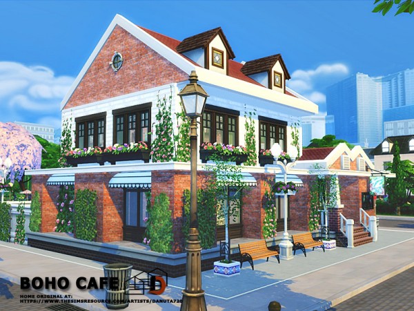  The Sims Resource: Boho Cafe by Danuta720