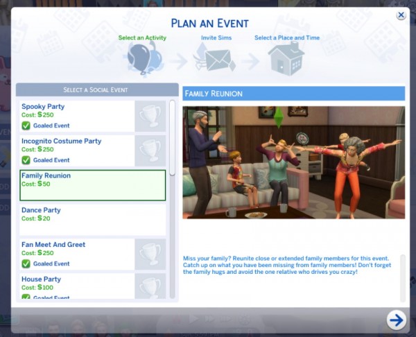  Mod The Sims: Family Reunion Event by Sims Lover