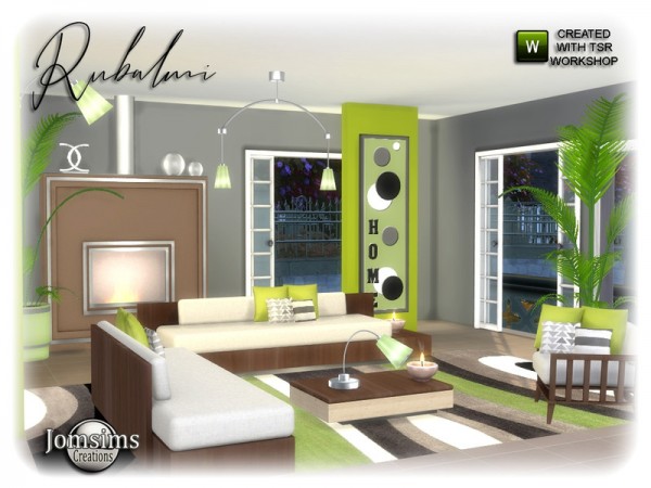  The Sims Resource: Rubalmi Garden Livingroom