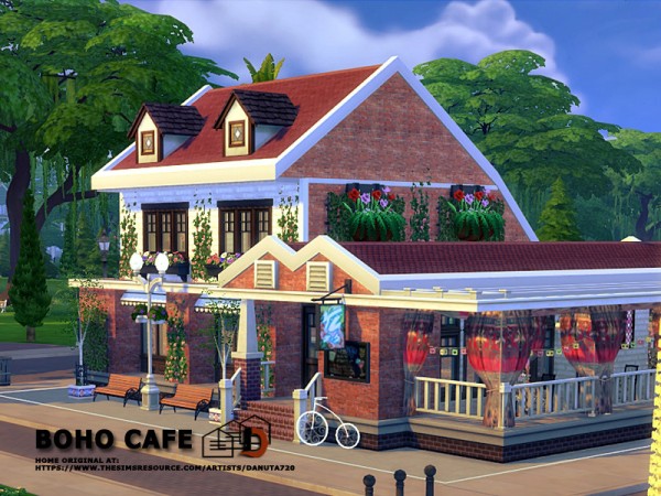  The Sims Resource: Boho Cafe by Danuta720